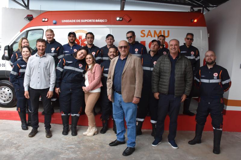 SAMU é inaugurado em Laranjeiras do Sul
